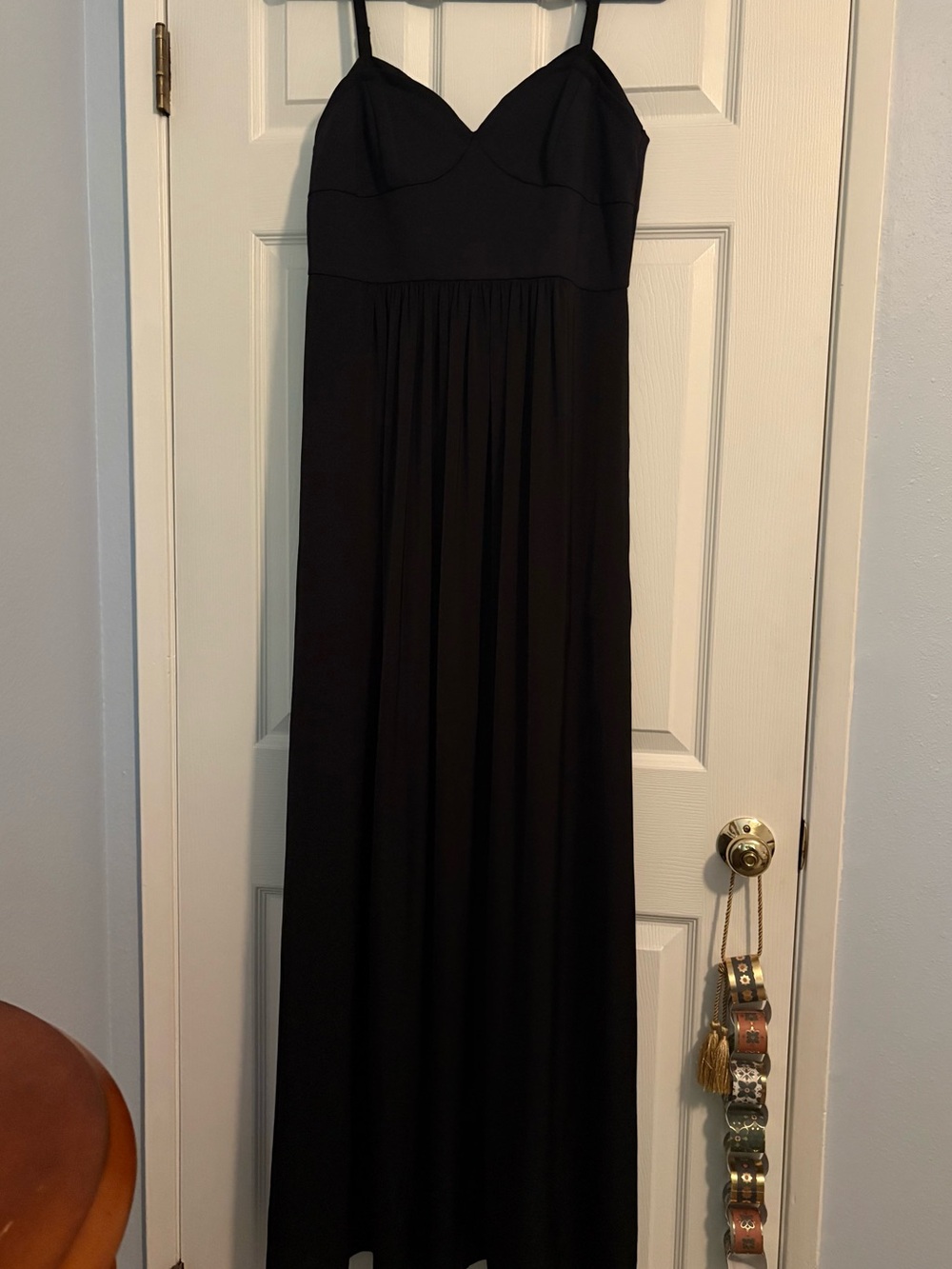 BCBGMaxAzria Black Sweetheart Maxi Dress